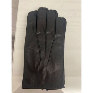 Dress Gloves Women Black Top Grain Cowhide Leather Gloves Size XL